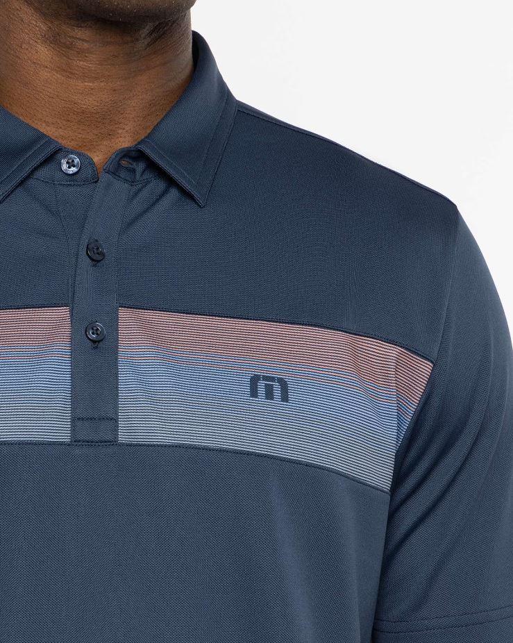 Travis Mathew Mens Extra Aloe Polo