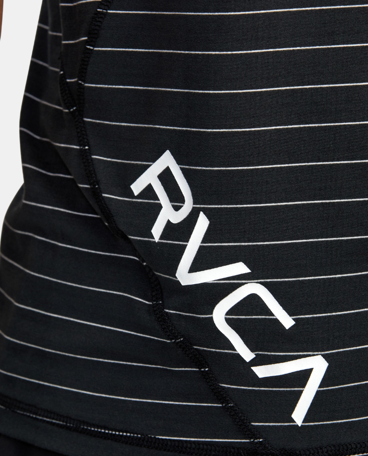 Men's RVCA Sport Vent Stripe Technical Short Sleeve Top