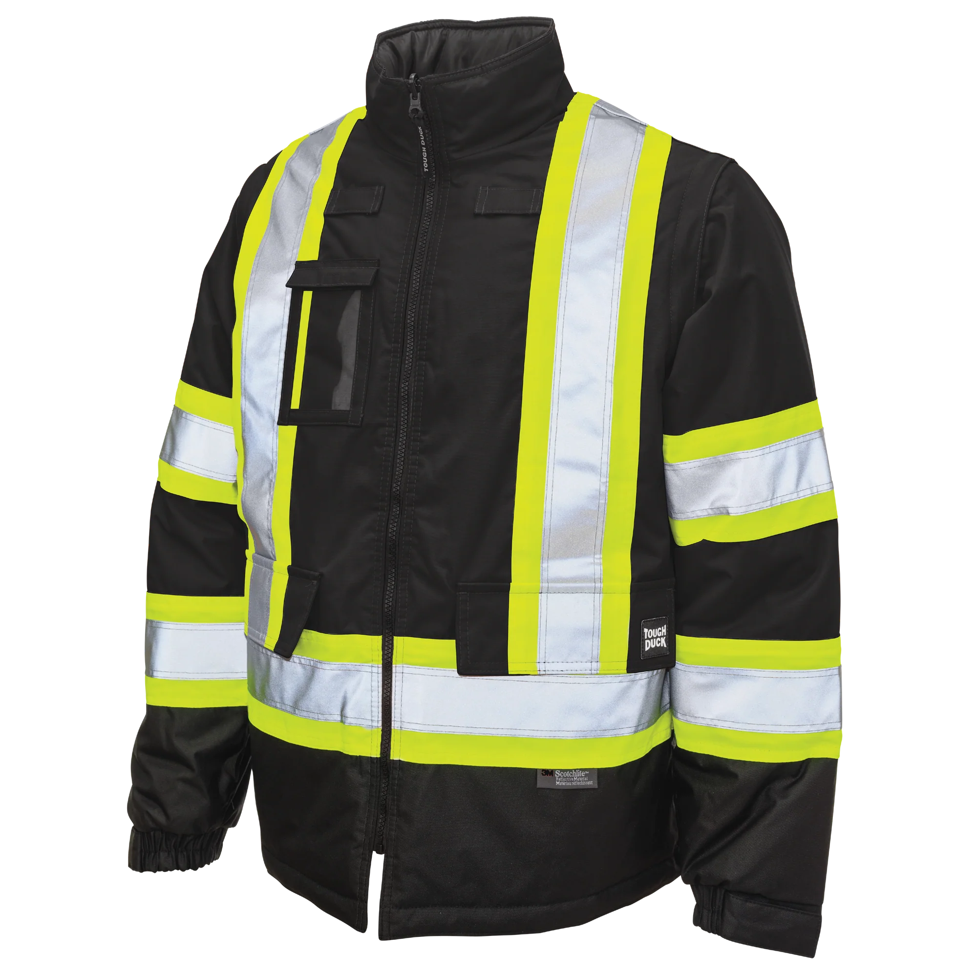 Tough Duck Poly Oxford 5-In-1 Safety Jacket - 2XL-3XL