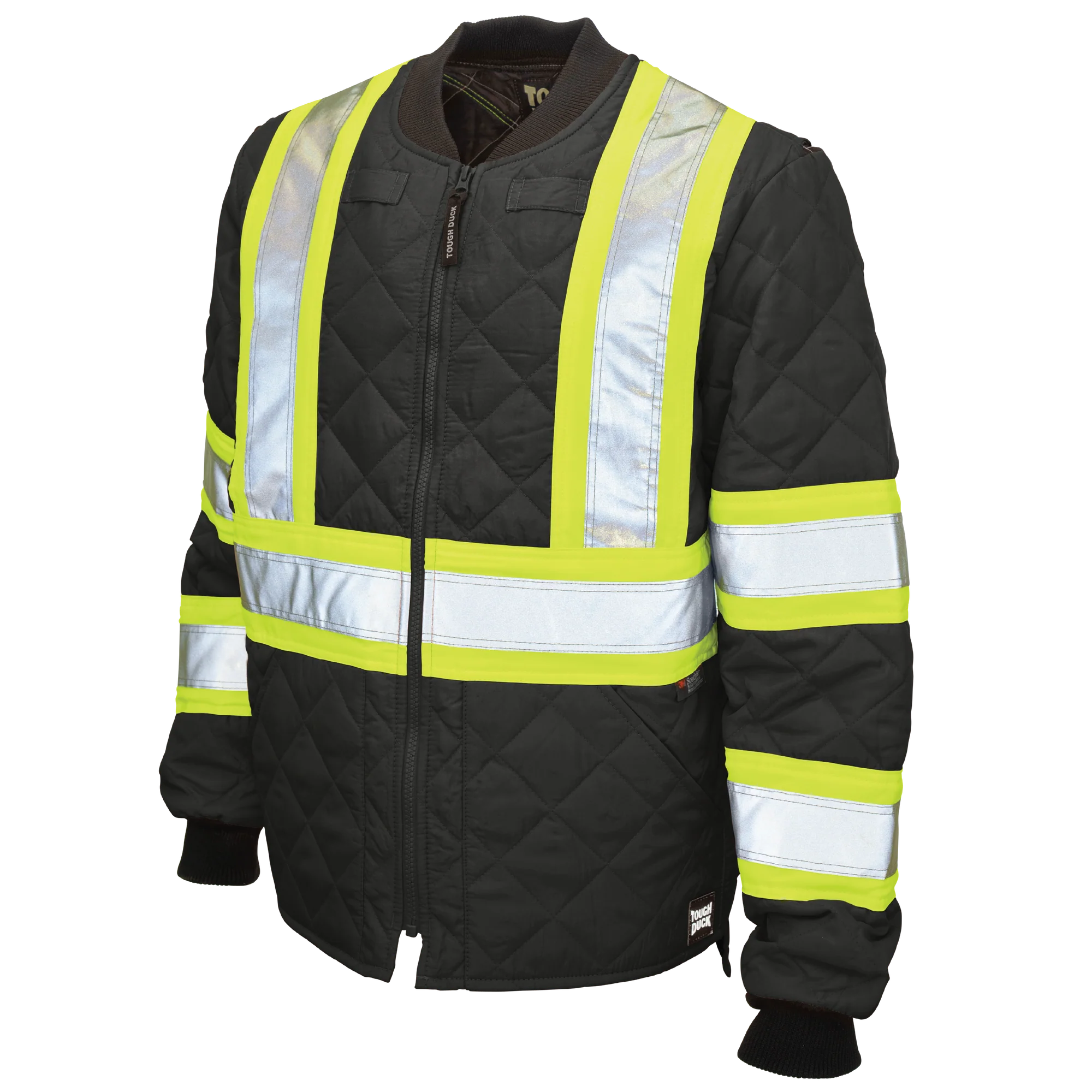 Tough Duck Quilted Safety Freezer Jacket - S-XL
