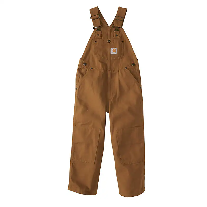 Carhartt Kid's Duck Washed Bibs