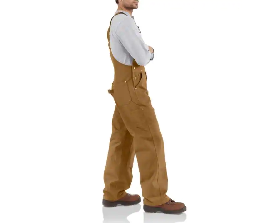 Carhartt Men's R01 Duck Bibs 44x32