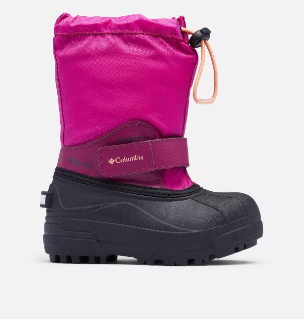 Columbia Little Kids Powderbug Forty Snow Boot Size C8-13