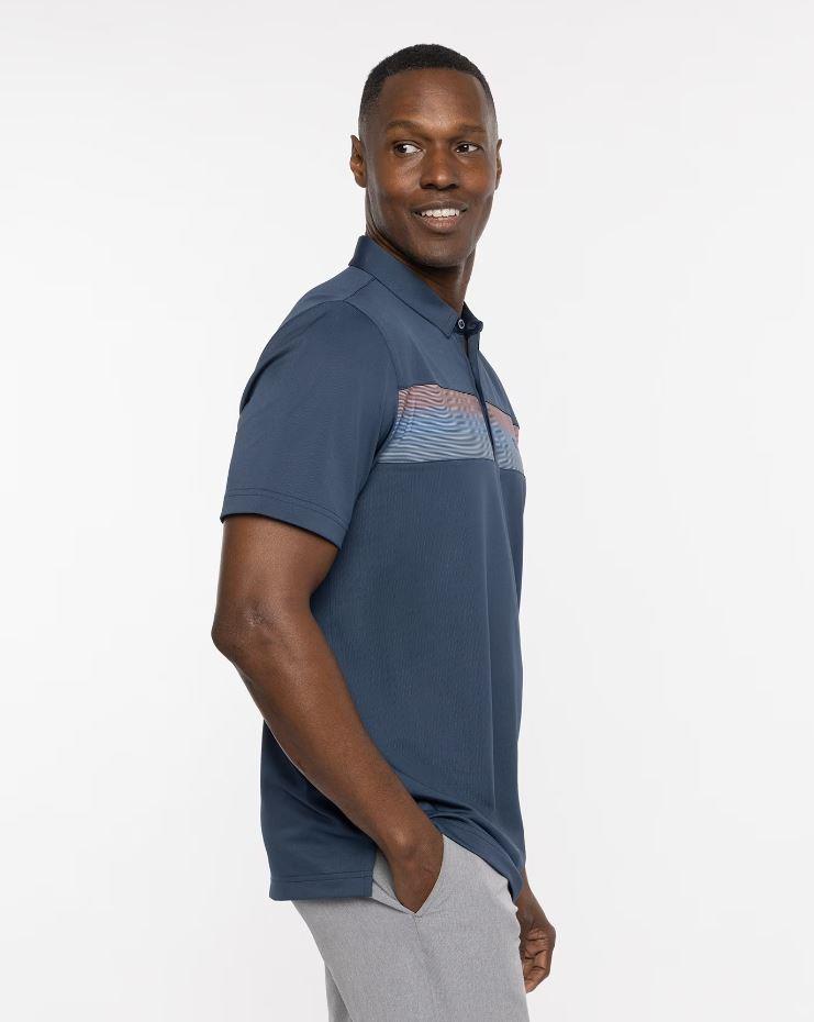 Travis Mathew Mens Extra Aloe Polo