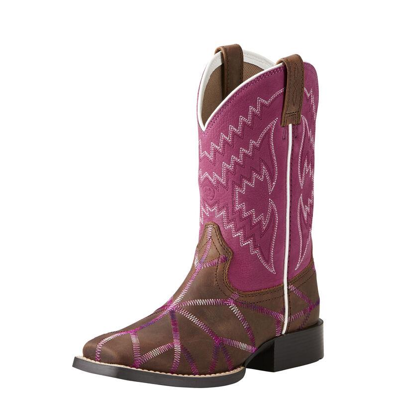 Ariat Kids Twisted Tycoon Cowboy Boot