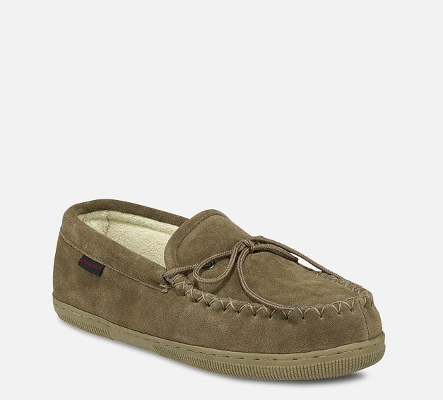 Red Wing Lined Loafer Slippers