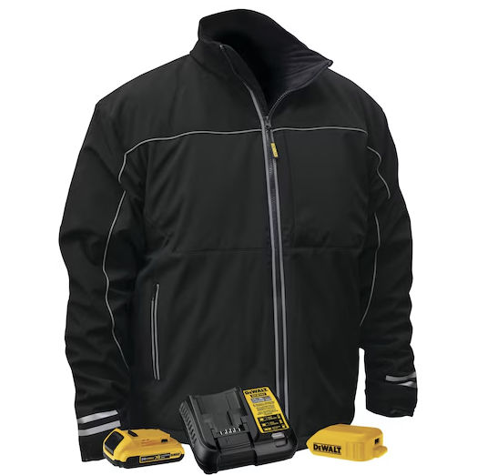 DeWalt Mens Lightweight Softshell Heated Jacket