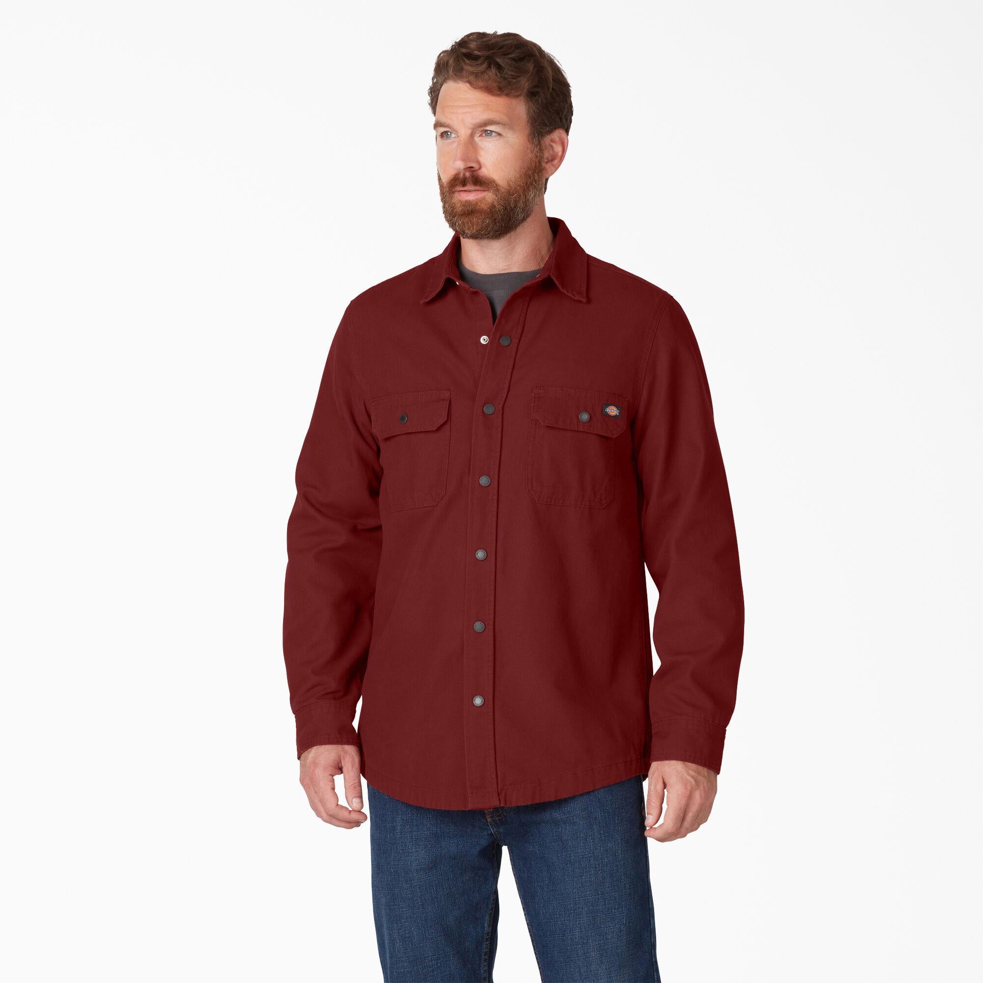 Dickies Mens Flannel Lined Shirt