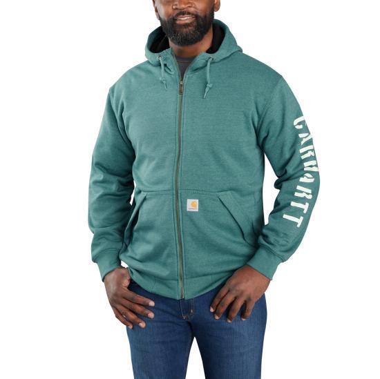 Carhartt Rain Defender Loose Fit Fleece-Lined Zip Up