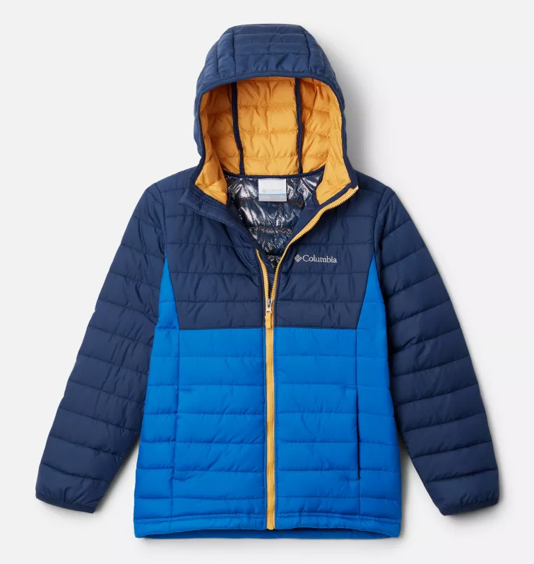 Columbia Boy's Powder Lite Hooded Jacket