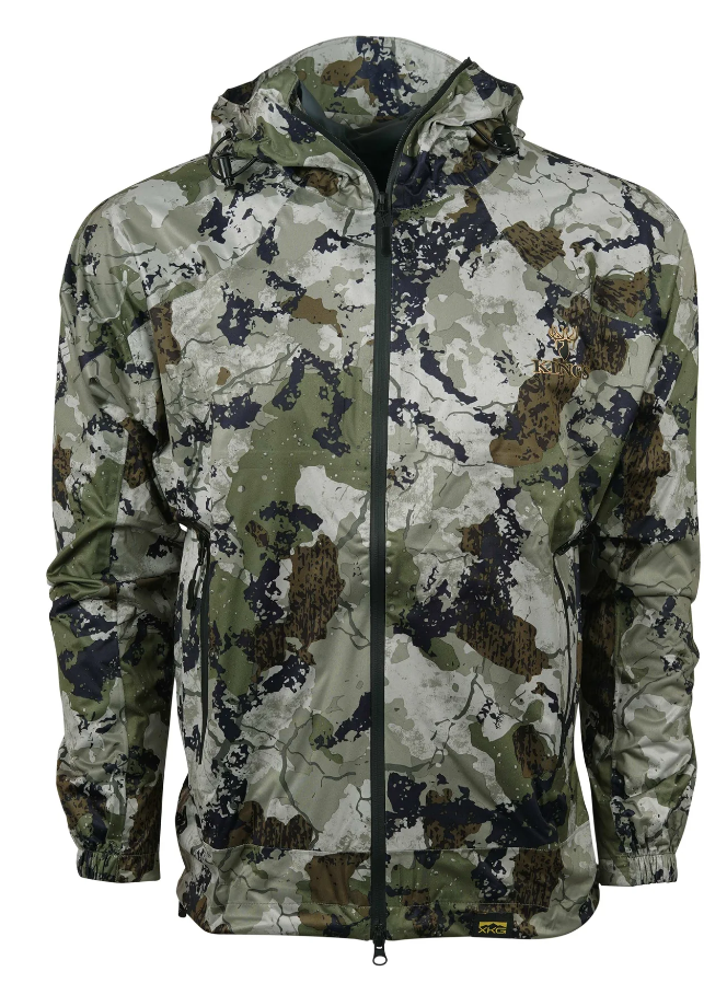 Kings Camo Mens Windstorm Rain Jacket