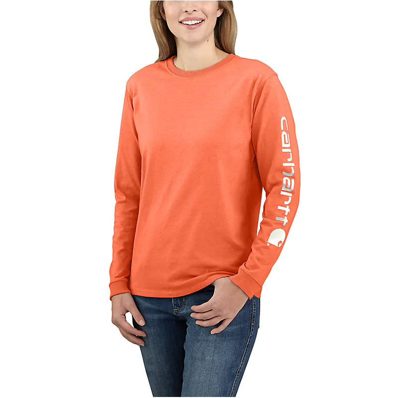 Carhartt Women's Long Sleeve Logo T-Shirt