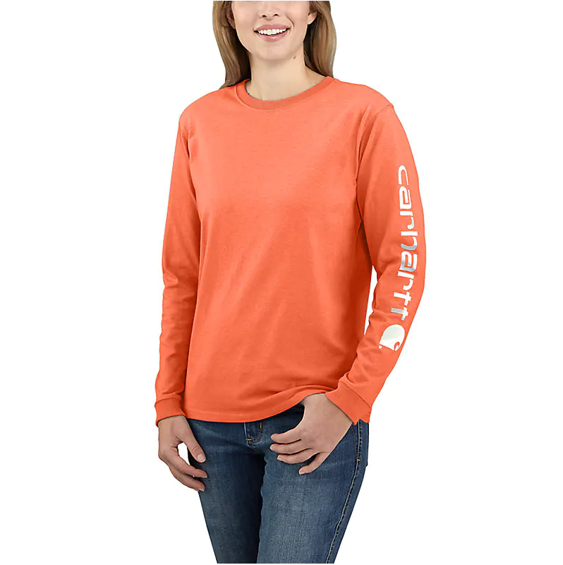 Carhartt Women's Long Sleeve Logo Shirt