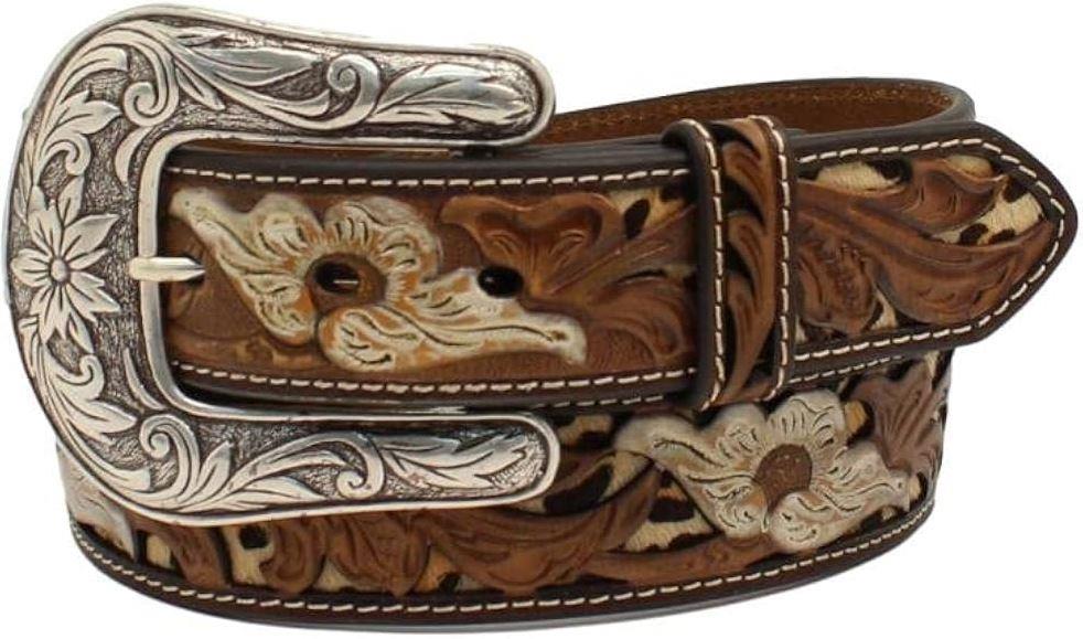 Ariat Floral Tooled Womens Belt