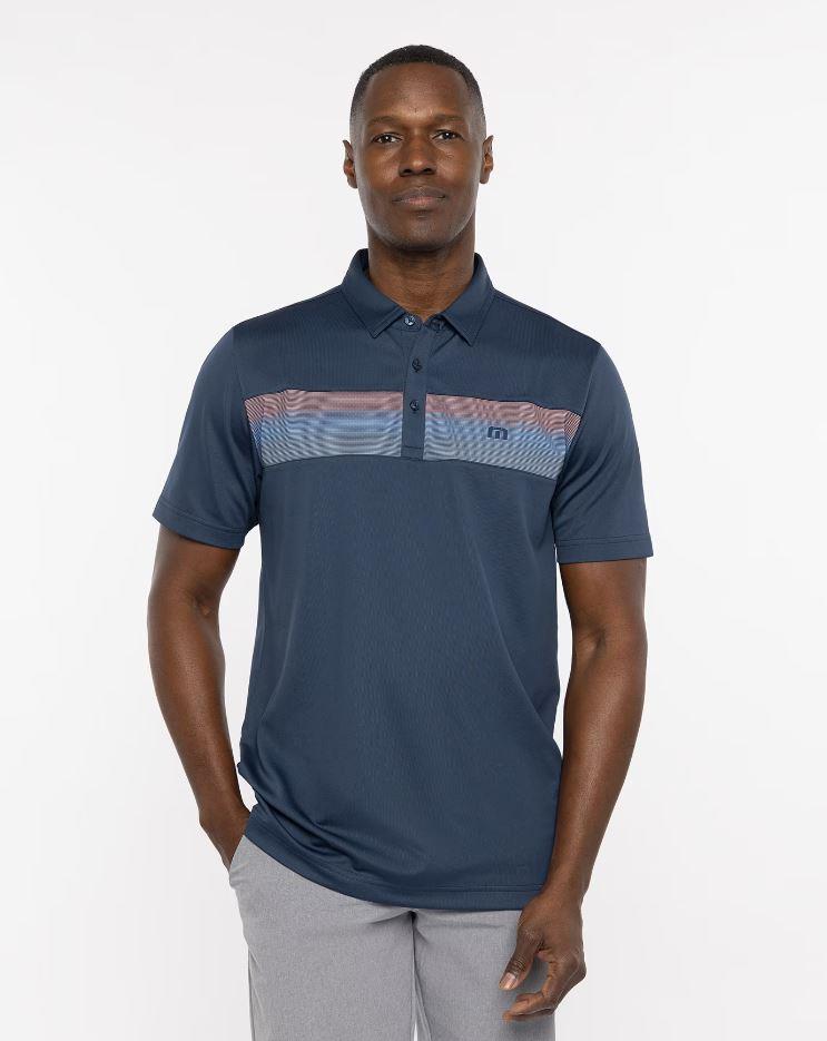 Travis Mathew Mens Extra Aloe Polo