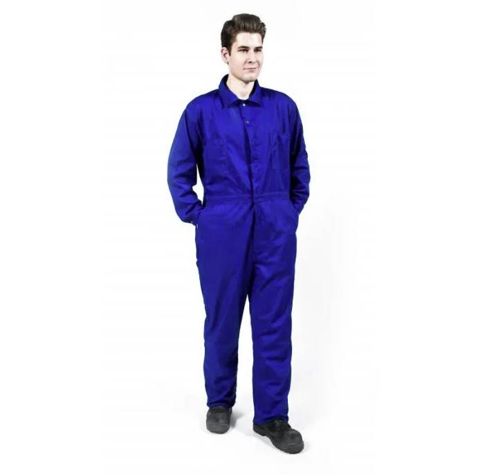 Wildrose Blue Poly Cotton Coverall