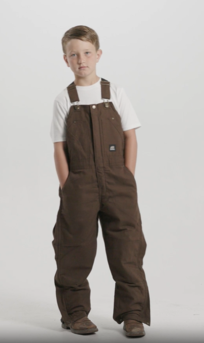 Berne Kids Insulated Bibs