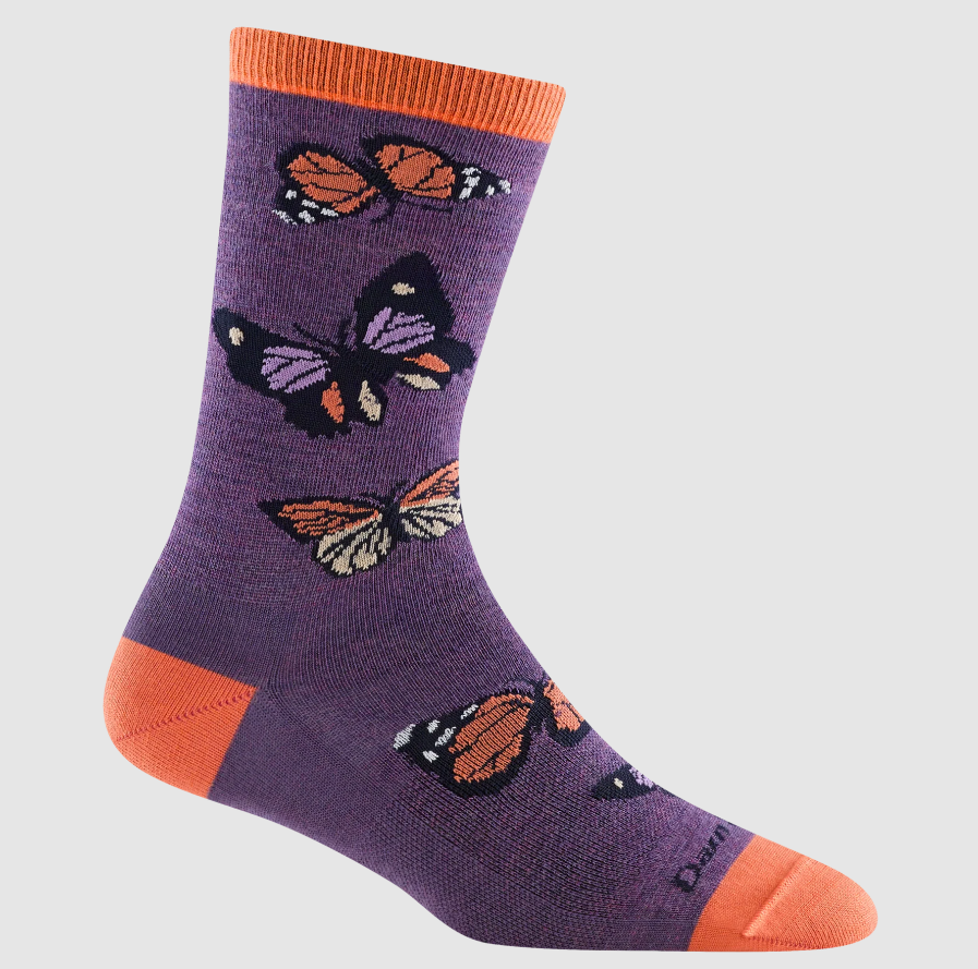 Women's Darn Tough Flutter Crew Lightweight Lifestyle Sock