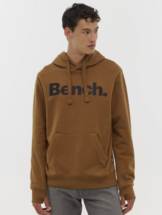 Bench Skinner Perforated Logo Hoodie
