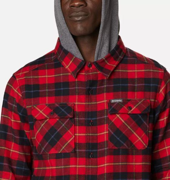 Columbia Flare Gun Flannel Hoodie | ruggednorth.ca