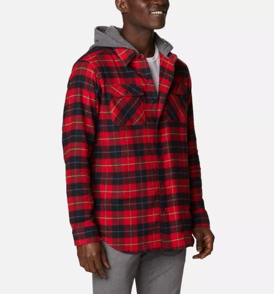 Columbia Flare Gun Flannel Hoodie | ruggednorth.ca