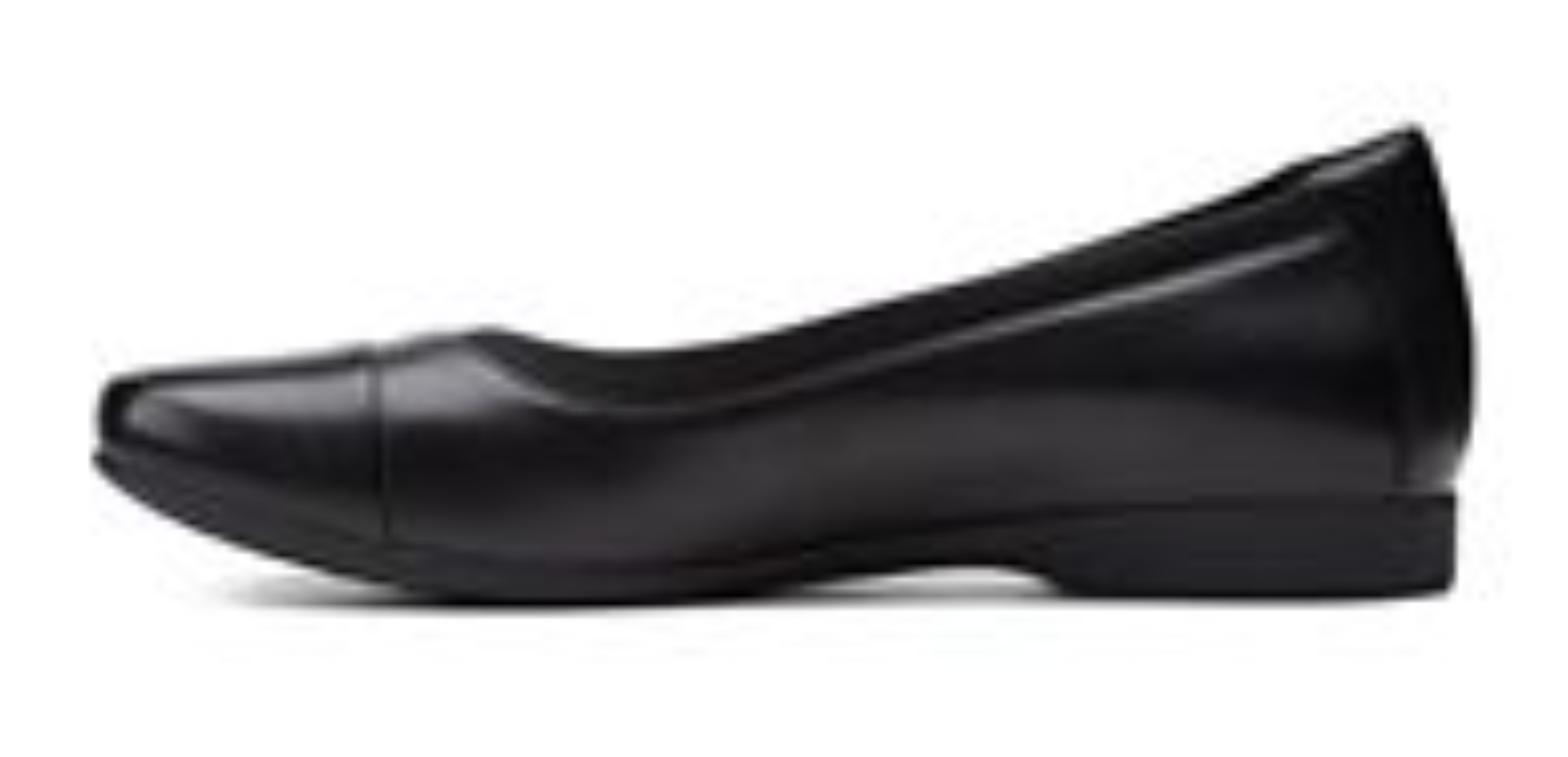 Clarks Darcey Cap2 Black Flat | ruggednorth.ca