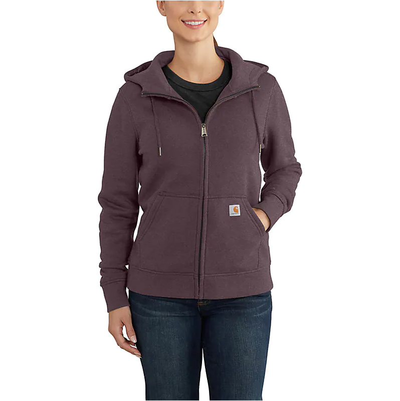 Blackberry Heather | Carhartt Relaxed Fit Midweight Sweater | ruggednorth.ca