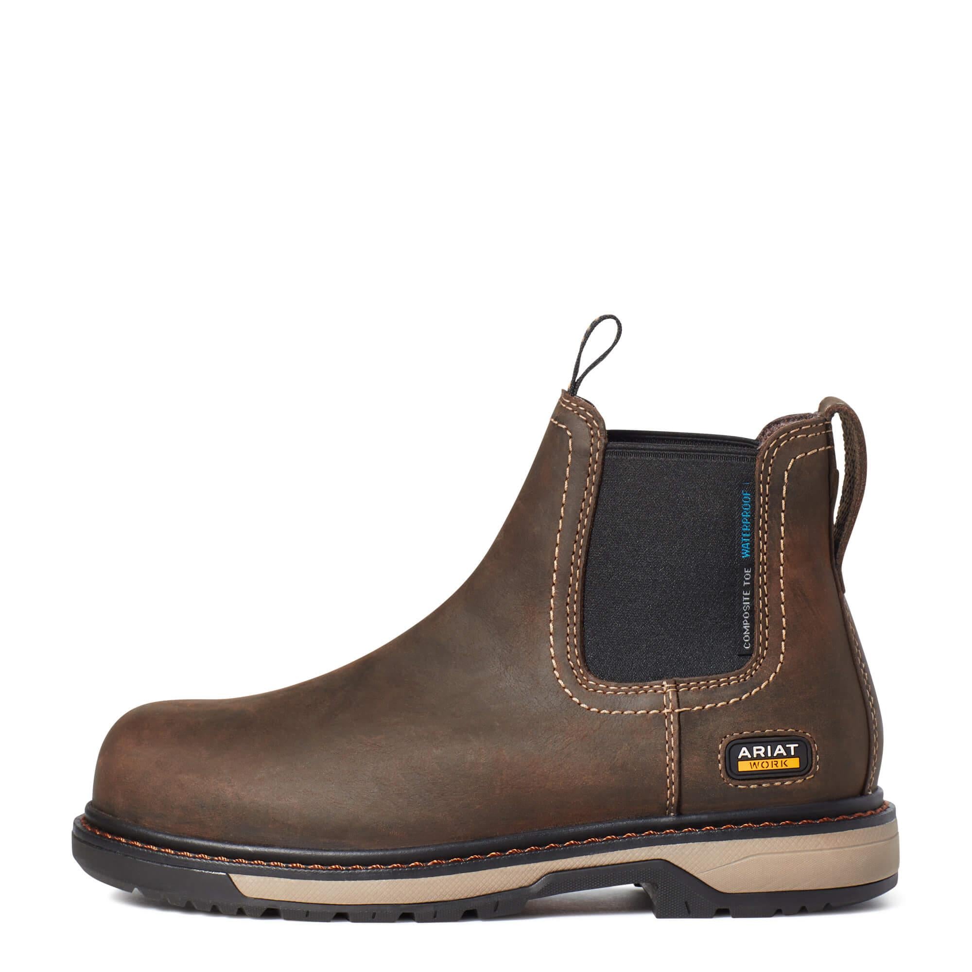 Ariat Riveter Chelsea WTPF Comp-Toe Boot | ruggednorth.ca