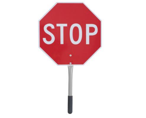 Pioneer 16" Stop/Slow Sign