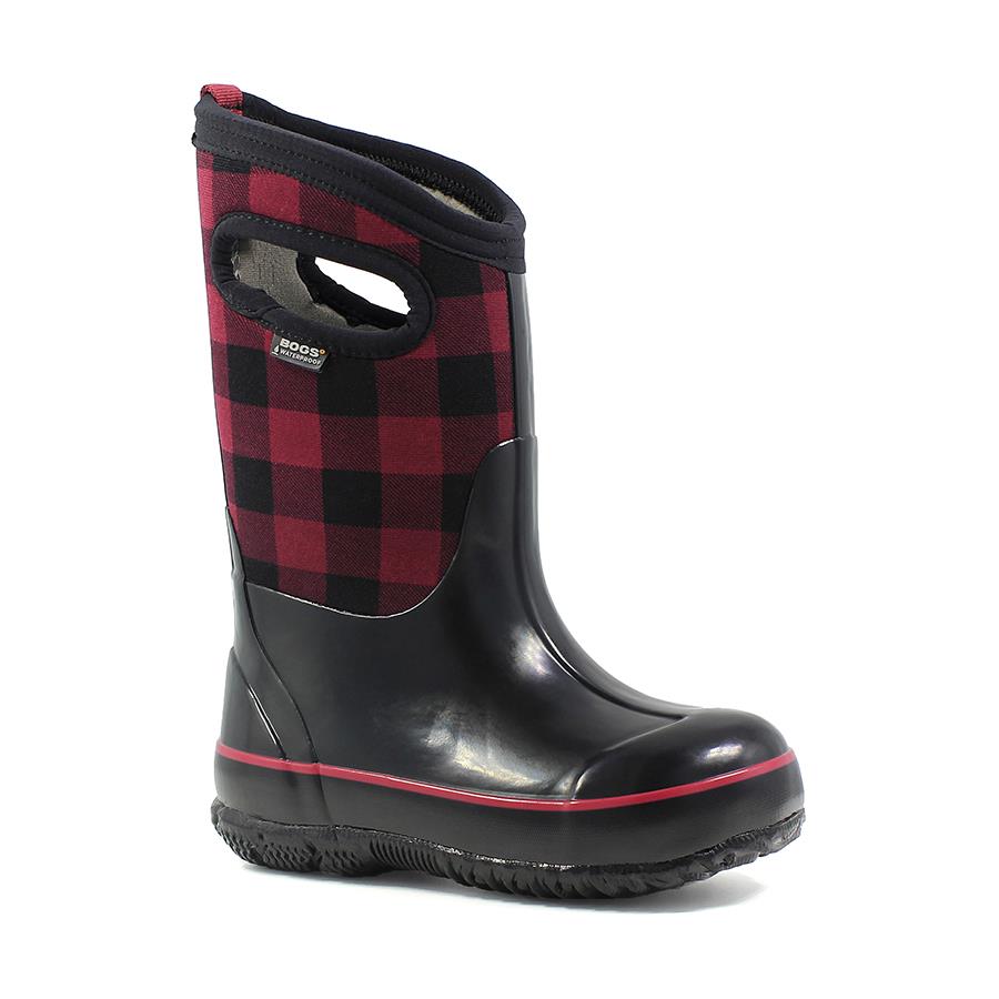 Bogs Kid's Classic Plaid Boots