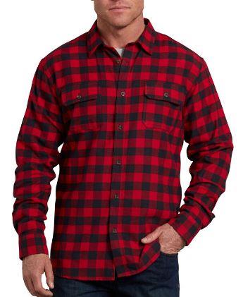 Dickies Mens Relaxed Fit Flannel Shirt