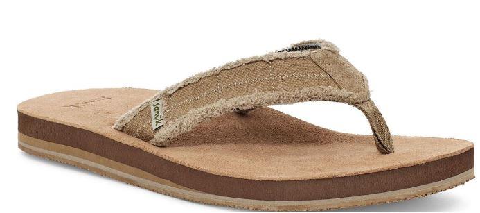 Sanuk Fraid Not Soft T Flip Flop, CA