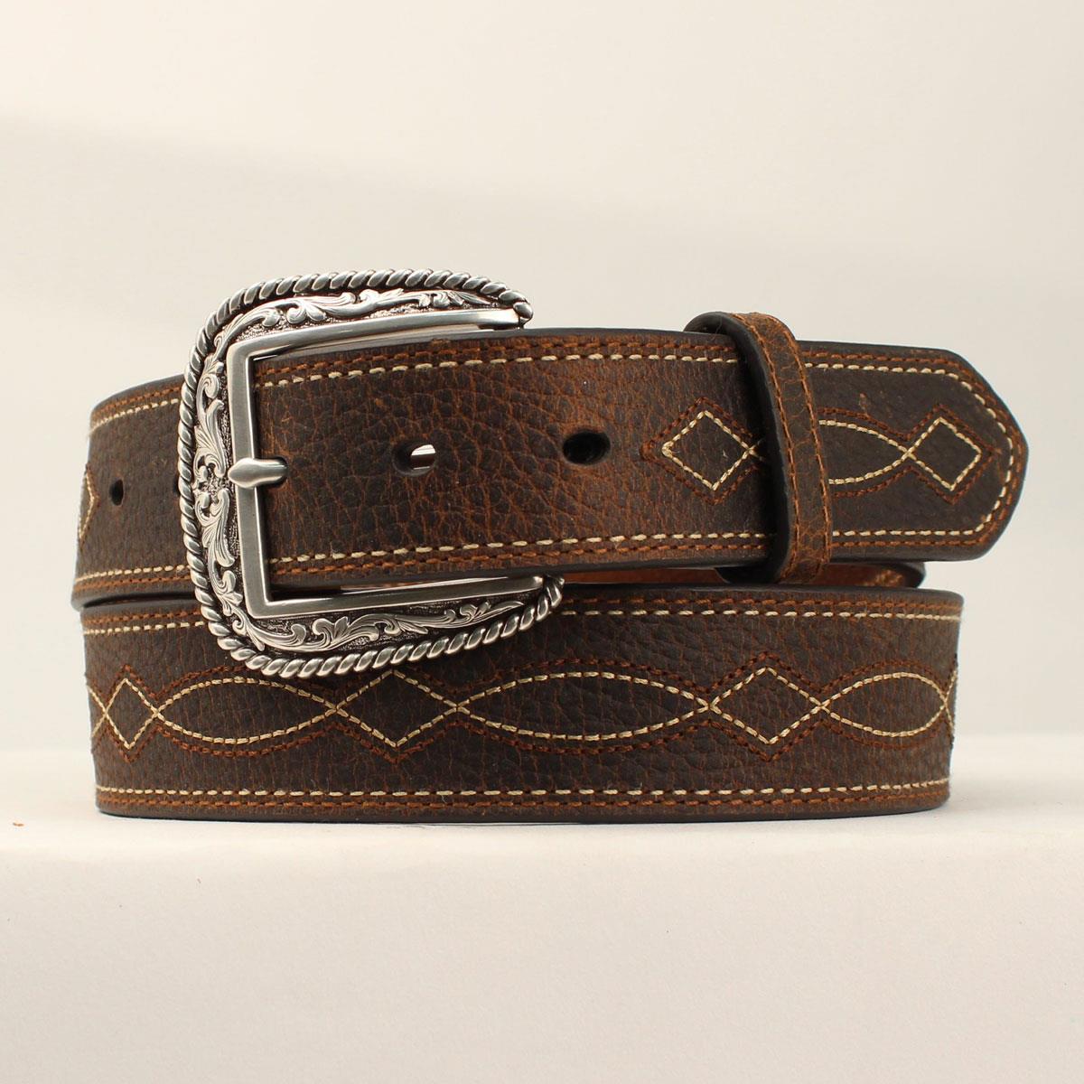 Ariat Tan Boot Stitch Belt | ruggednorth.ca
