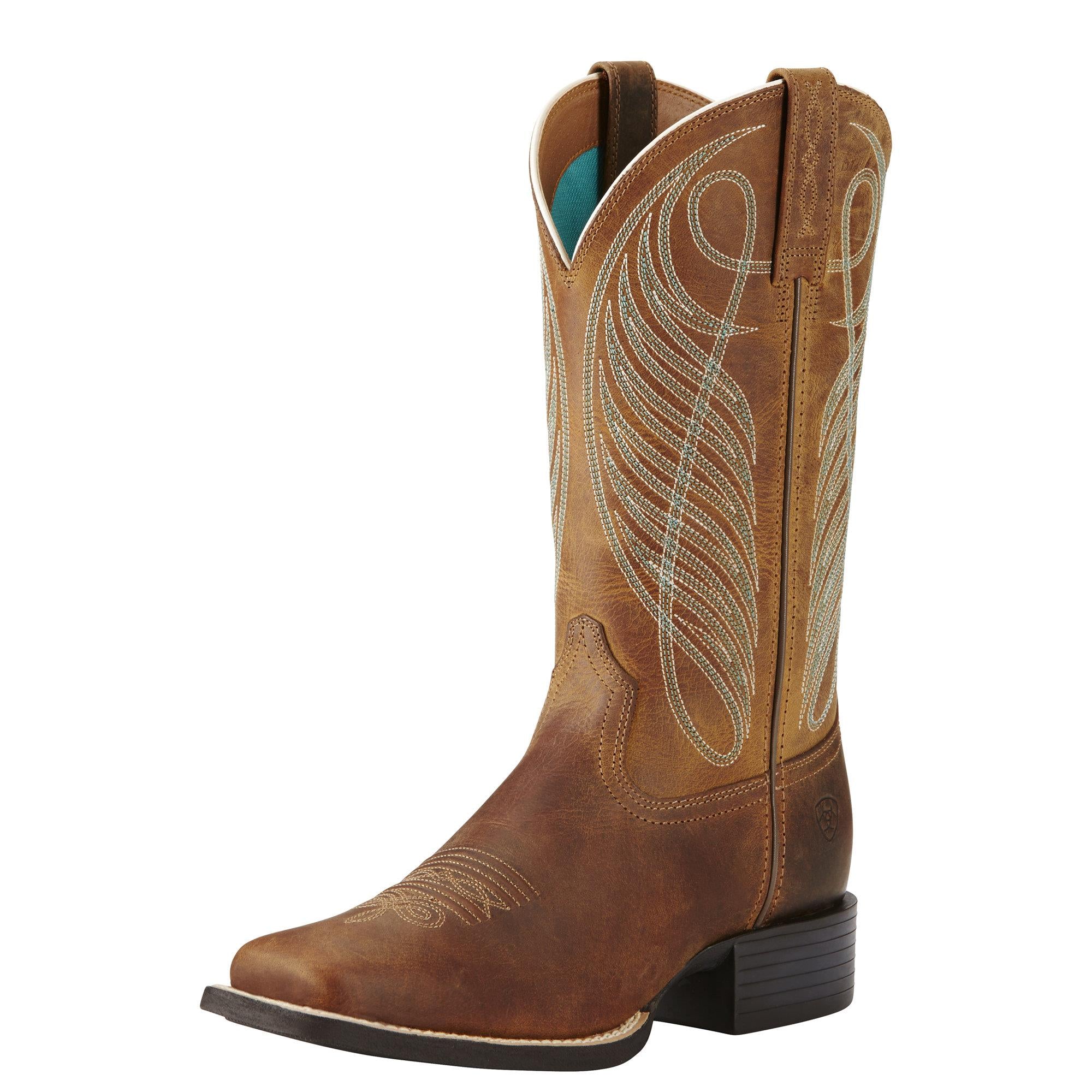 Ariat Round Up Wide Square Toe Boot | ruggednorth.ca