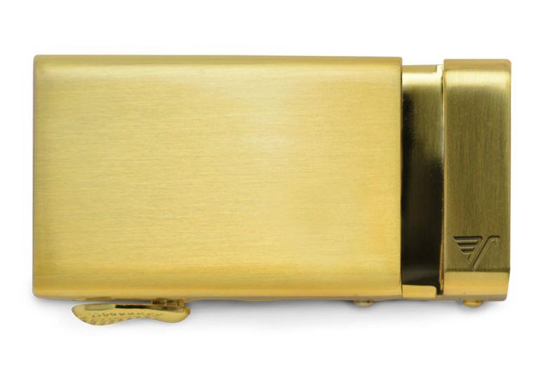 Mission 1.25" Gold Buckle | ruggednorth.ca