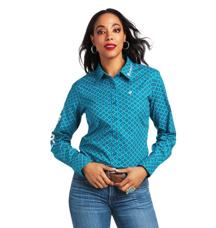 Ariat Ladies Team Kirby Button Down Shirt | ruggednorth.ca