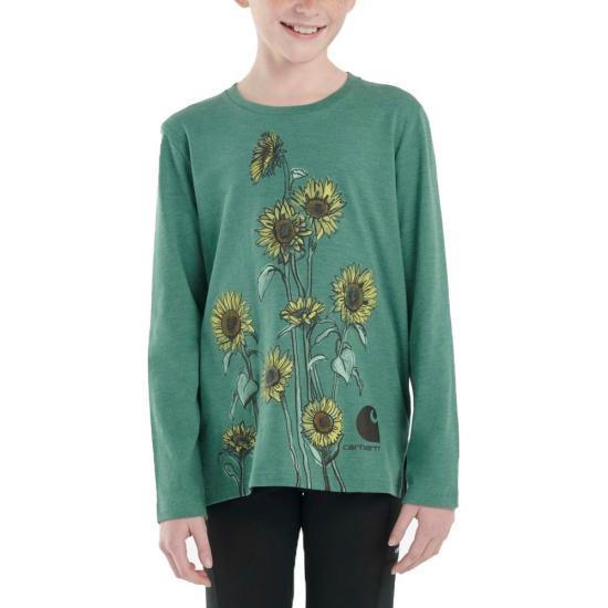 Carhartt Girls Wild Sunflowers Shirt | ruggednorth.ca