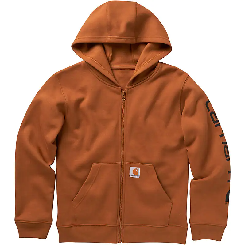 Carhartt Kids Long-Sleeve Zip Sweatshirt | ruggednorth.ca