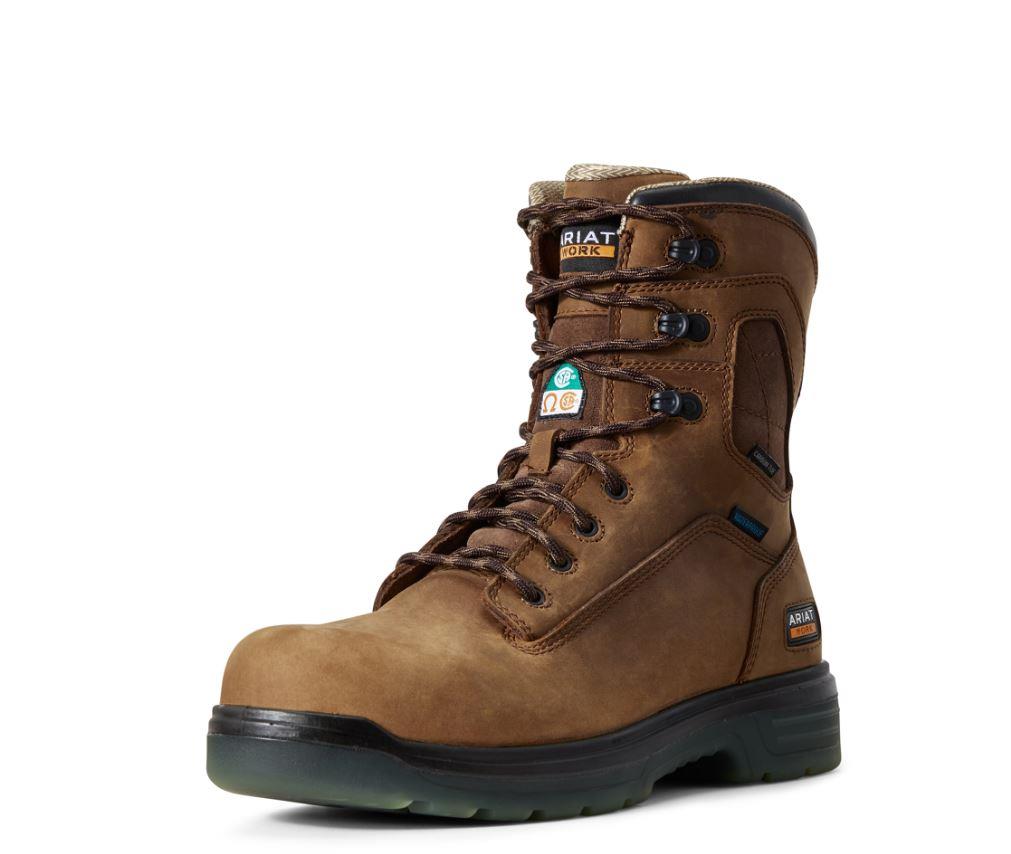 Ariat Men's Turbo 8" CSA Work Boot | ruggednorth.ca