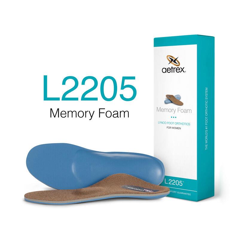 Womens Memory Foam Orthotics w/ Metatarsal Support