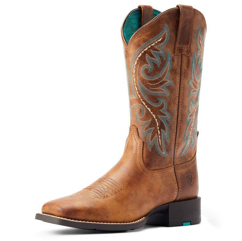 Womens Ariat Round Up Back Zip Boot | ruggednorth.ca
