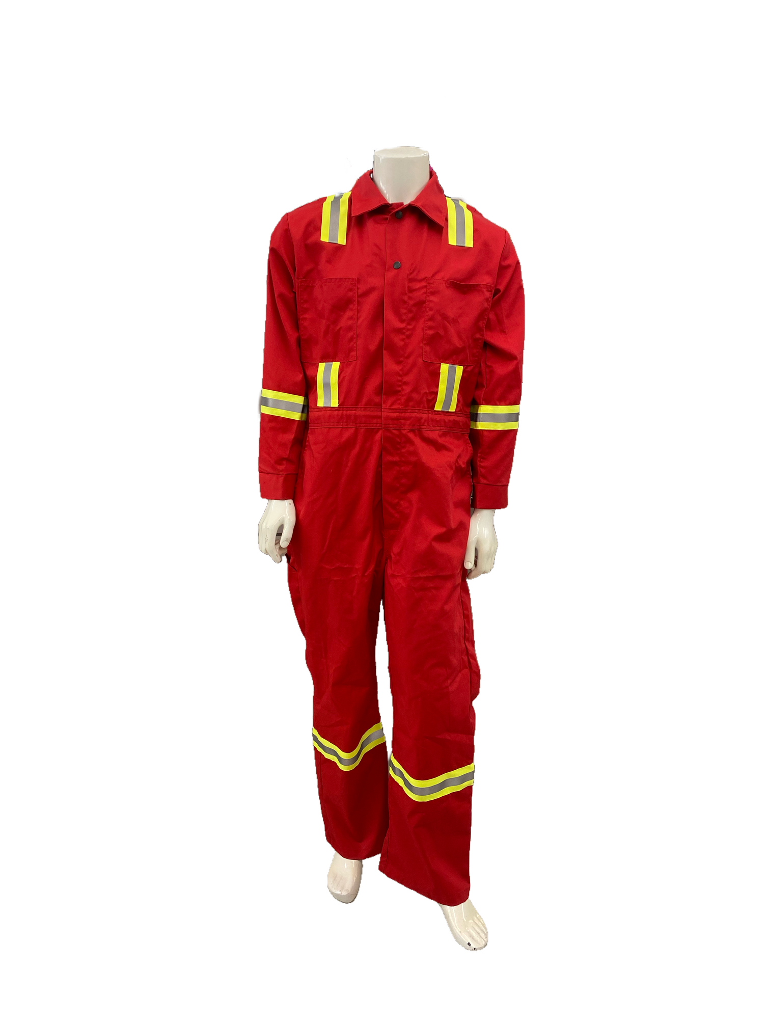 Wildrose Garments Red Striped P/C Coveralls | ruggednorth.ca