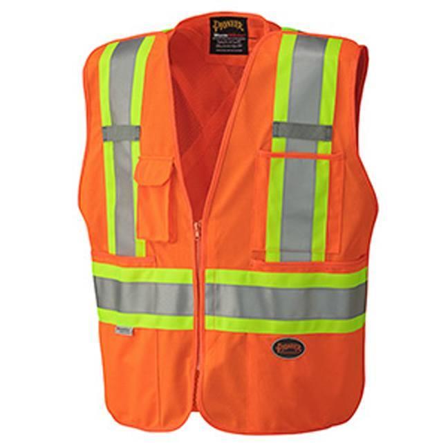 Pioneer Hi-Viz TearAway Mesh Back Vest | ruggednorth.ca