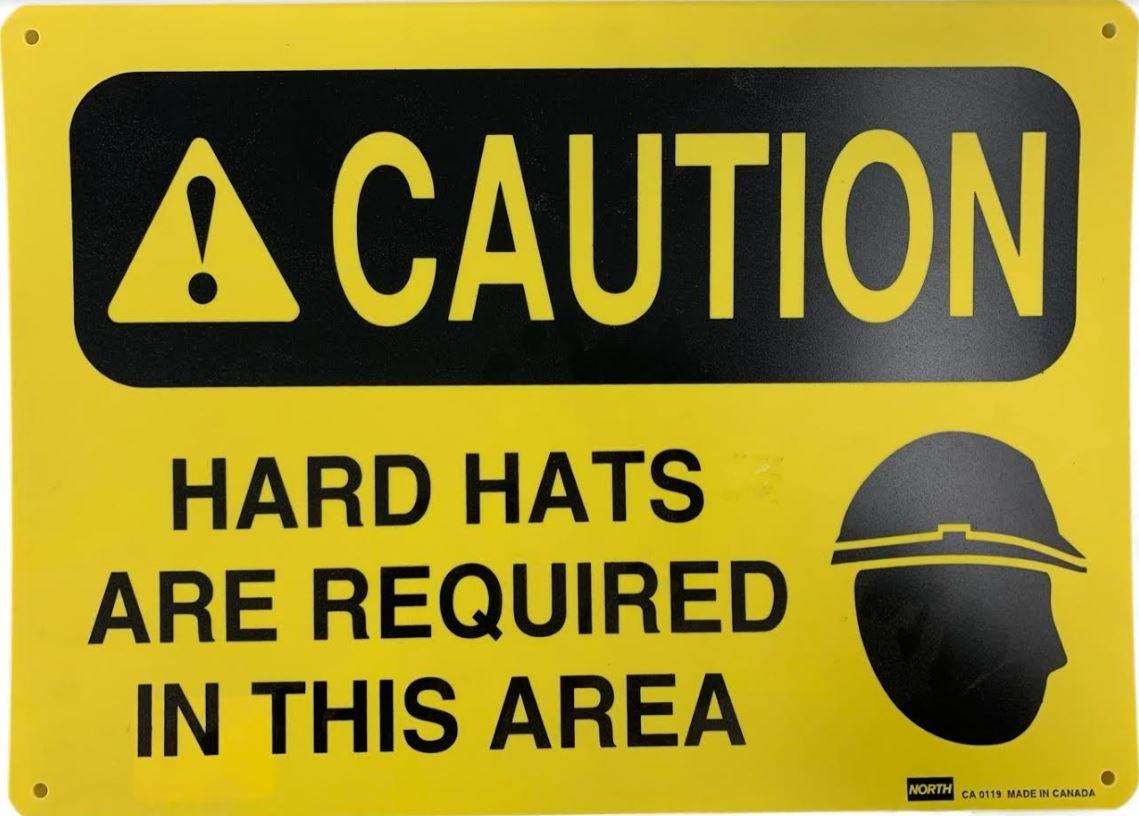 North Safety Plastic Sign