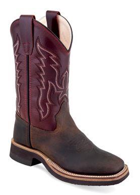 Old West Youth Cowboy Boots Size 4-7