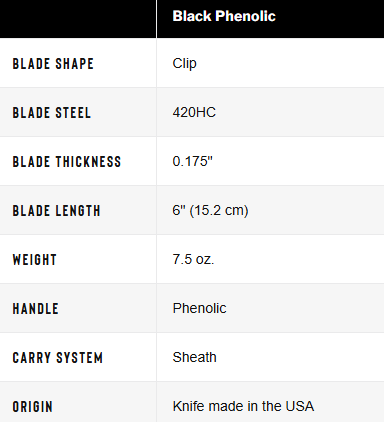 Buck 119 Special® Knife w/ Leather Sheath