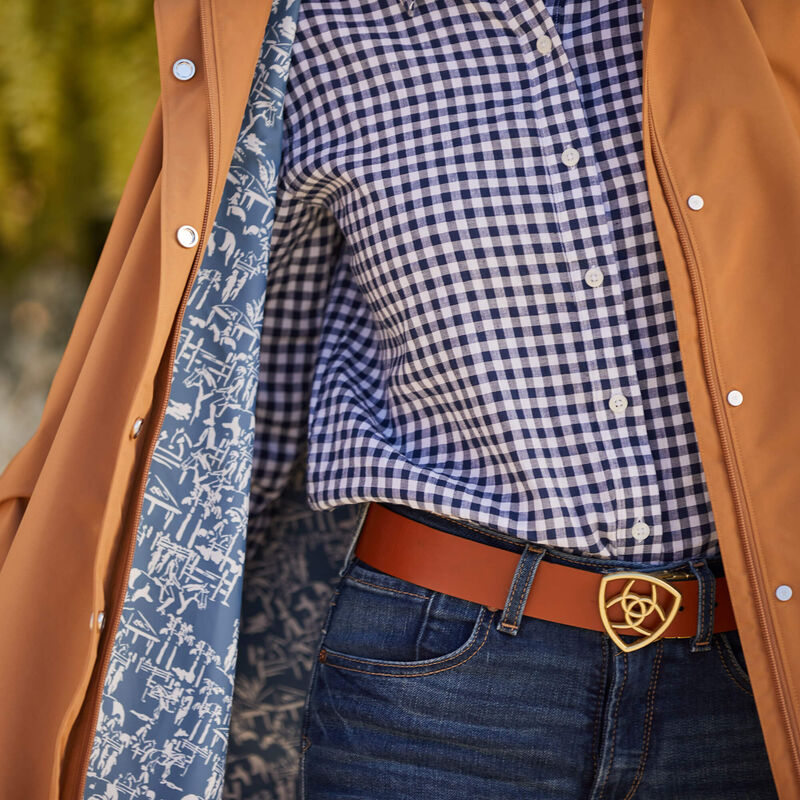 Ariat Women's Shield II Reversible Black/Brown Belt