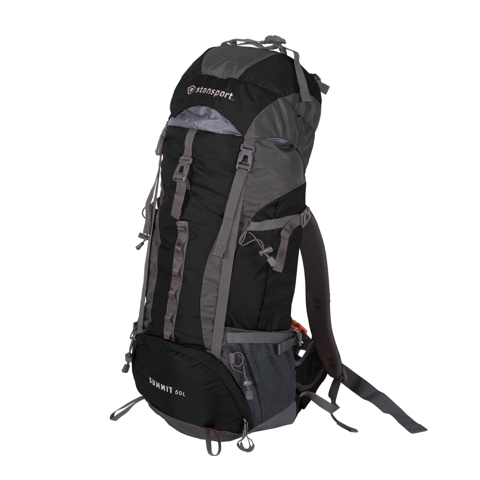 Stansport 50L Summit Internal Frame Pack - Black