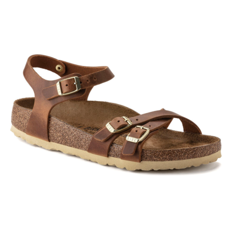 Birkenstock Women's Kumba Oiled Leather - Wide