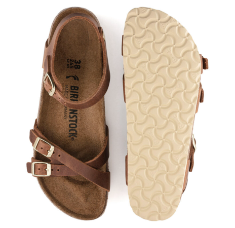 Birkenstock Women's Kumba Oiled Leather - Wide